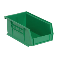Ultra Stack & Hang Bin, 4-1/8" W x 3" H x 7-3/8" D, Green M & M Nord Ouest Inc