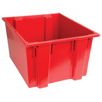 Contenants Stack & Nest, 13" x 23,5" x 19,5", Rouge M & M Nord Ouest Inc