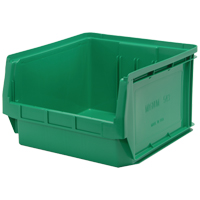 Contenants g&eacute;ants empilables, 18,375" la x 19,75" p x 11,875" h, Vert M & M Nord Ouest Inc