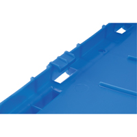 Polylewton Stack-N-Nest&reg; Containers - Covers M & M Nord Ouest Inc