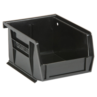 Ultra Stack & Hang Bin, 4-1/8" W x 3" H x 5-3/8" D, Black M & M Nord Ouest Inc