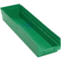Bacs pour tablette, 6-5/8" la x 4" H x 23-5/8" p, Vert, Capacit&eacute; 50 lb M & M Nord Ouest Inc
