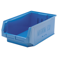 MAGNUM Bin, 7-7/8" H x 12-3/8" W x 19-3/4" D, 150 lbs. Capacity, Black M & M Nord Ouest Inc