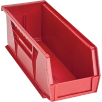Ultra Stack & Hang Bin, 4-1/8" W x 4" H x 10-7/8" D, Red M & M Nord Ouest Inc