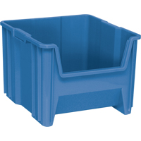Contenants &agrave; empiler g&eacute;ants, 16,5" la x 17,5" p x 12,5" h, Bleu M & M Nord Ouest Inc