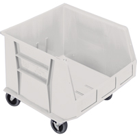 Bac mobile, 14" ha x 16-1/2" la x 18" p, Capacit&eacute; de 75 lb, Ivoire M & M Nord Ouest Inc