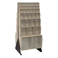 Support pour bacs basculants, 23-5/8" la x 16" p x 52" h, 76 tiroirs M & M Nord Ouest Inc
