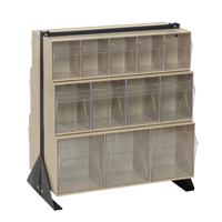 Support pour bacs basculants, 23-5/8" la x 16" p x 28" h, 24 tiroirs M & M Nord Ouest Inc
