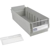 Replacement Drawer for KPC-HD Heavy-Duty Parts Cabinets, Plastic, 6-1/2" W x 14-4/5" D x 4" H, Grey M & M Nord Ouest Inc