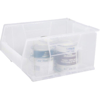 Hulk Containers, 18-1/4" W x 12" H x 23-7/8" D, Clear M & M Nord Ouest Inc