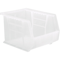 Clear-View Ultra Stack & Hang Bin, 8-1/4" W x 7" H x 10-3/4" D, Clear M & M Nord Ouest Inc
