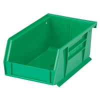 Stack & Hang Bin, 4-1/8" W x 3" H x 7-3/8" D, Green M & M Nord Ouest Inc