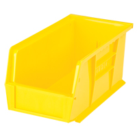 Stack & Hang Bin, 5-1/2" W x 5" H x 10-7/8" D, Yellow M & M Nord Ouest Inc