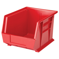 Stack & Hang Bin, 8-1/4" W x 7" H x 10-3/4" D, Red M & M Nord Ouest Inc