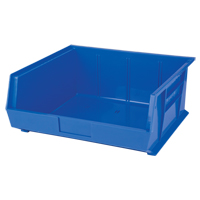 Stack & Hang Bin, 16-1/2" W x 7" H x 14-3/4" D, Blue M & M Nord Ouest Inc