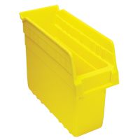 Bacs pour &eacute;tag&egrave;re Store-Max, 4-3/8" la x 8" H x 11-5/8" p, Jaune, Capacit&eacute; 44 lb M & M Nord Ouest Inc