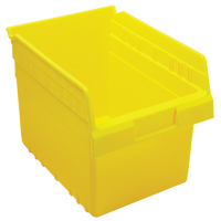 Bacs pour &eacute;tag&egrave;re Store-Max, 8-3/8" la x 8" H x 11-5/8" p, Jaune, Capacit&eacute; 44 lb M & M Nord Ouest Inc