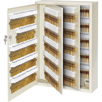 Heavy-Duty Key Cabinet, 730 Keys, Beige M & M Nord Ouest Inc