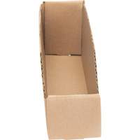 Deep Corrugated Parts Bins, 2-7/8" W x 11-1/4" D x 4-1/2" H, Beige M & M Nord Ouest Inc