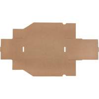 Deep Corrugated Parts Bins, 5-3/4" W x 11-1/4" D x 4-1/2" H, Beige M & M Nord Ouest Inc