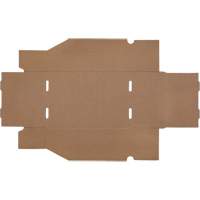 Deep Corrugated Parts Bins, 7-5/8" W x 11-5/16" D x 4-1/2" H, Beige M & M Nord Ouest Inc