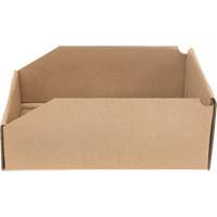 Deep Corrugated Parts Bins, 8-3/4" W x 11-1/4" D x 4-1/2" H, Beige M & M Nord Ouest Inc