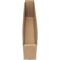Boîtes profondes en carton ondul&eacute;, 2-7/8" la x 17-1/4" p x 4-1/2" h, Beige M & M Nord Ouest Inc