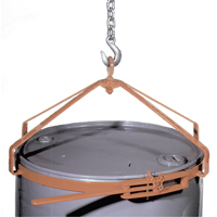Manual Vertical Drum Lifter, 55 US gal. (45 Imperial Gal.), 700 lbs./317 kg. Cap. M & M Nord Ouest Inc
