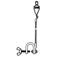 Light-Duty Bonding & Grounding Wire Assemblies - Alligator Clip & Small C-Clamps M & M Nord Ouest Inc