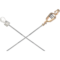 Light-Duty Bonding & Grounding Wire Assemblies - Alligator Clip & 1/4" Terminal Connectors M & M Nord Ouest Inc