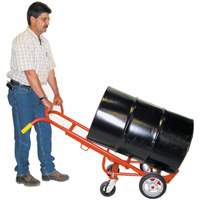 Ergonomic Drum Truck With Swivel Casters, Steel Construction, 55 - 85 US Gal. (45 - 70 Imperial Gal.) M & M Nord Ouest Inc