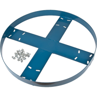 Cadre de socle roulant pour barils, Acier, Capacit&eacute;e 750 lb, Diam&egrave;tre 24" M & M Nord Ouest Inc