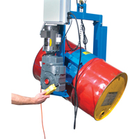 BASCULE BARIL POUDRE 3 PHASES/460V CAP 1500LB, Baril de 55 gal. US (45 gal. imp.), Capacit&eacute; 1500 lb/680 kg M & M Nord Ouest Inc