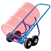 Diable &agrave; barils pour terrain accident&eacute;, Fabriqu&eacute; en Acier, 30 - 85 gal. US (25 - 70,8 gal. imp.) M & M Nord Ouest Inc