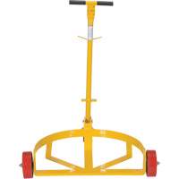 Lo-Profile Drum Caddy, Steel Construction, 30 US Gal. (24.9 Imperial Gal.)/5 US Gal. (4.1 Imperial Gal.)/55 US Gal. (45.8 Imperial Gal.) M & M Nord Ouest Inc