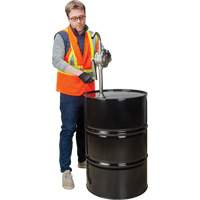 Pompe rotative pour baril, Acier inoxydable, Pour capacit&eacute; 55 gal., 12 oz/course M & M Nord Ouest Inc