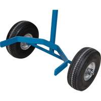 Chariot &agrave; cylindres, Roues Anticrevaison, Base de 15-1/2" W x 14-1/4" L, 600 lb M & M Nord Ouest Inc