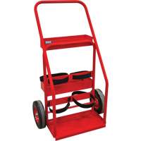 Chariot de prevention d'incendie pour travaux &agrave; chaud, Roues Semi-pneumatique, Base de 17,75" la x 8,9" lo, 100 lb M & M Nord Ouest Inc