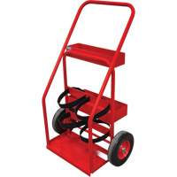 Chariot de prevention d'incendie pour travaux &agrave; chaud, Roues Semi-pneumatique, Base de 17,75" la x 8,9" lo, 100 lb M & M Nord Ouest Inc