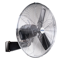 Non-Oscillating Wall Fan, Industrial, 2 Speed, 30" Diameter M & M Nord Ouest Inc