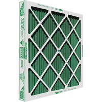 Filtre &agrave; panneau de grande capacit&eacute; 30/30, Sac, MERV 8, 16" la x 1" p x 16" h M & M Nord Ouest Inc