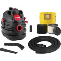 Portable Shop Vacuum, Wet-Dry, 6 HP, 5 US Gal. (18.9 Litres) EB328 | M & M Nord Ouest Inc