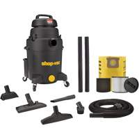 Aspirateur pour atelier, Secs-humides, 6 CV, 10 gal. US (37,9 litres) M & M Nord Ouest Inc