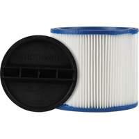 CleanStream&reg; Gore&reg; Wet/Dry Vacuum Filter, Cartridge/Hepa, Fits 5 US gal. M & M Nord Ouest Inc