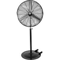 Non-Oscillating Pedestal Fan with Casters, Industrial, 3 Speed, 30" Diameter M & M Nord Ouest Inc