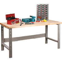 &eacute;tabli pr&eacute;conçu, Dessus & montants seulement, Cap 2500 lb, 72" la x 30" p, 34" h M & M Nord Ouest Inc