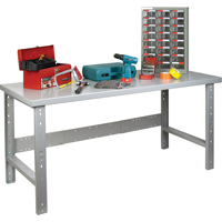 &eacute;tabli pr&eacute;conçu, 72" la x 30" p x 34" h, Capacit&eacute; 2500 lb M & M Nord Ouest Inc