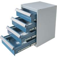 Four-Drawer Pedestal Workbench, 18" W x 21" D x 28" H M & M Nord Ouest Inc