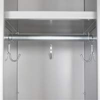 Porte-manteaux pour casiers Clean Line M & M Nord Ouest Inc