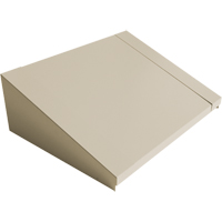 Dessus inclin&eacute; pour casiers robustes enti&egrave;rement soud&eacute; Concorde, Bloc de 2, 18" p x 24" la x 6" ha, Beige, Acier M & M Nord Ouest Inc